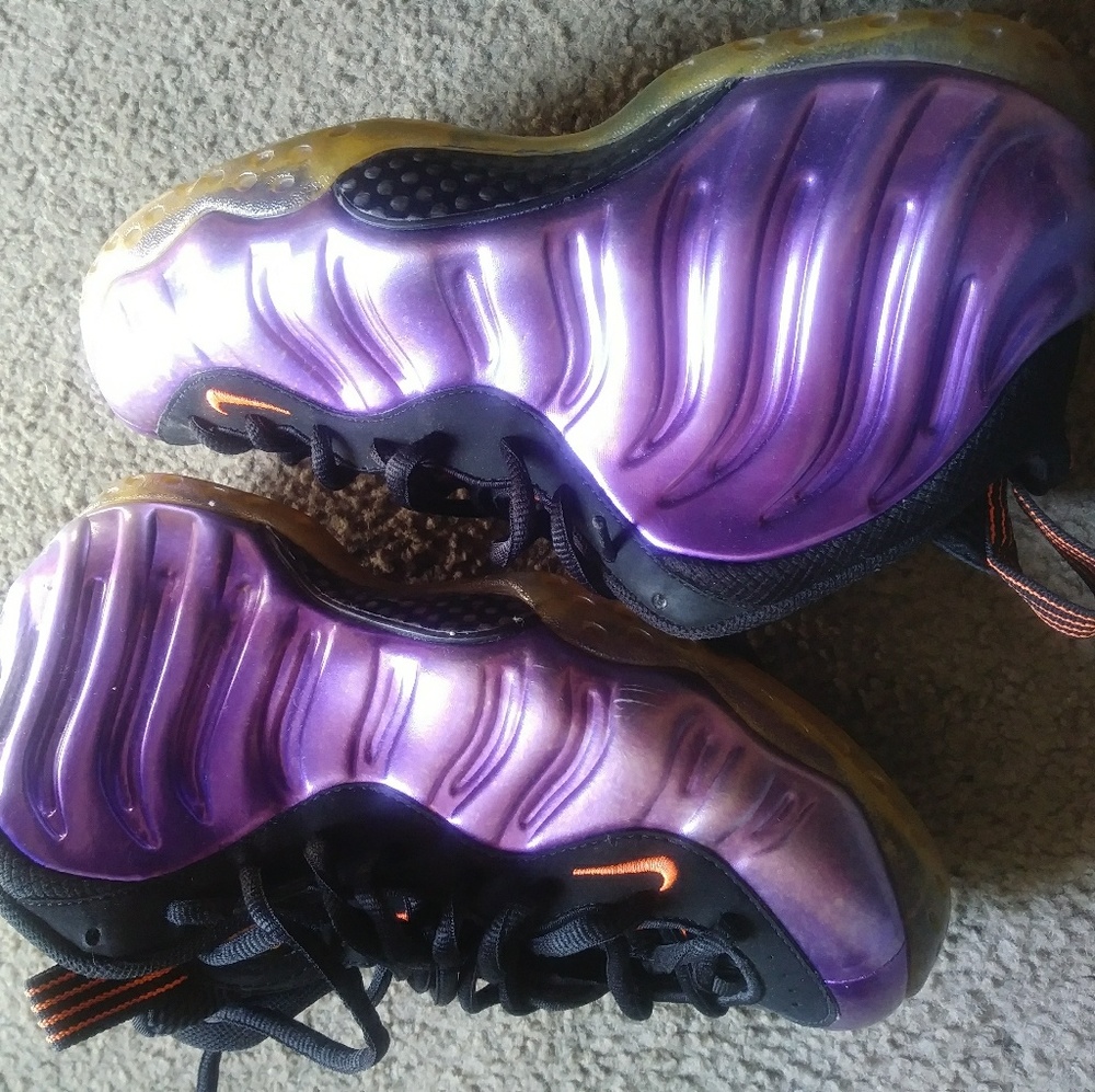 Size 9 purple foamposites